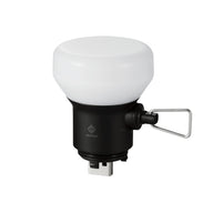 Hero Image of nestout black lamp without spacer attached which shows the usb