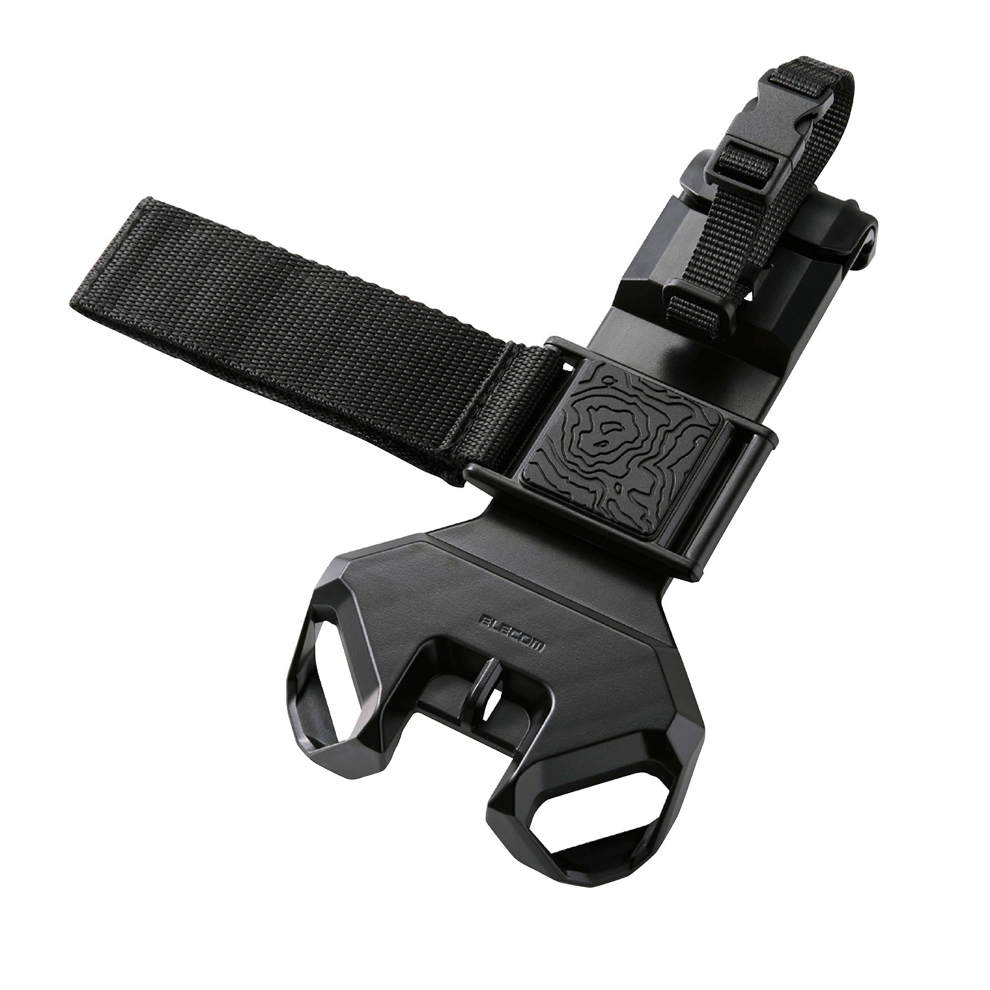 one snap mount for iphone pro case | velcro 360º rotating strap phone stand