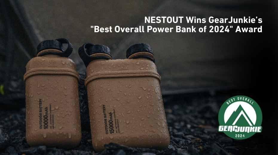 NESTOUT Wins GearJunkie’s "Best Overall Power Bank of 2024" Award