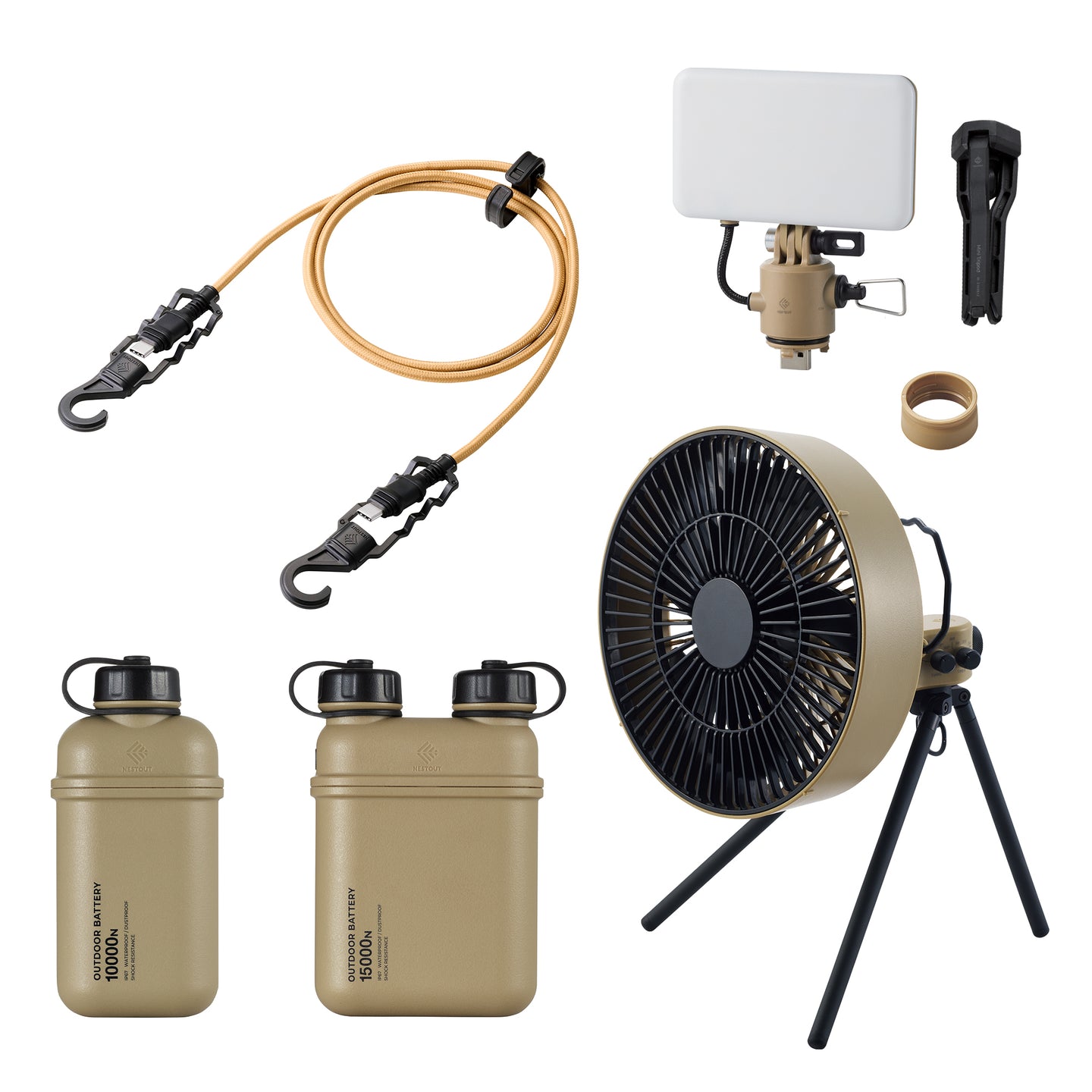 Image of NESTOUT weekender bundle beige