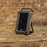rugged beige co alarm on the ground outdoors