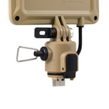 Image of the clamp lock on the nestout beige flash