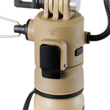 Image of the nestout beige flash spacer connected to 5k battery