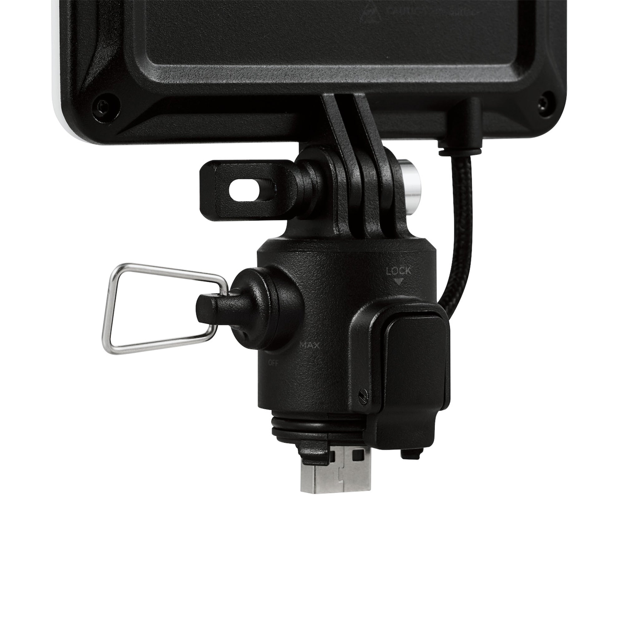 Image of the clamp lock on the nestout black flash