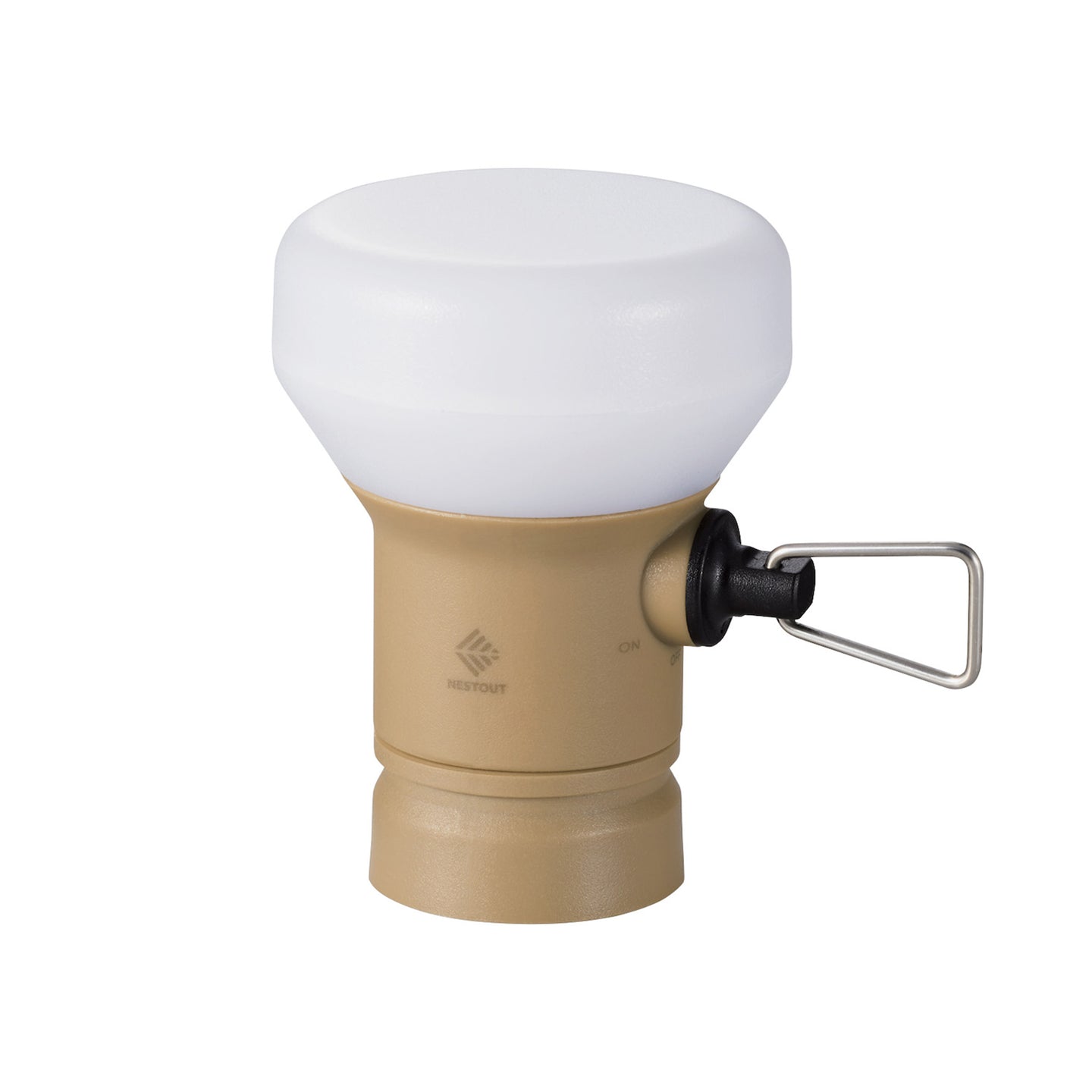 Hero Image of nestout beige lamp with spacer attached