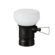 Hero Image of nestout black lamp with spacer attached