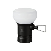 Hero Image of nestout black lamp with spacer attached