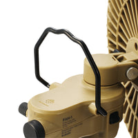 photo of the metal hanging hook on the nestout beige fan
