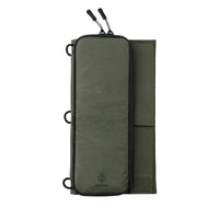image of the nestout olive green 4 solar panel folded closed
