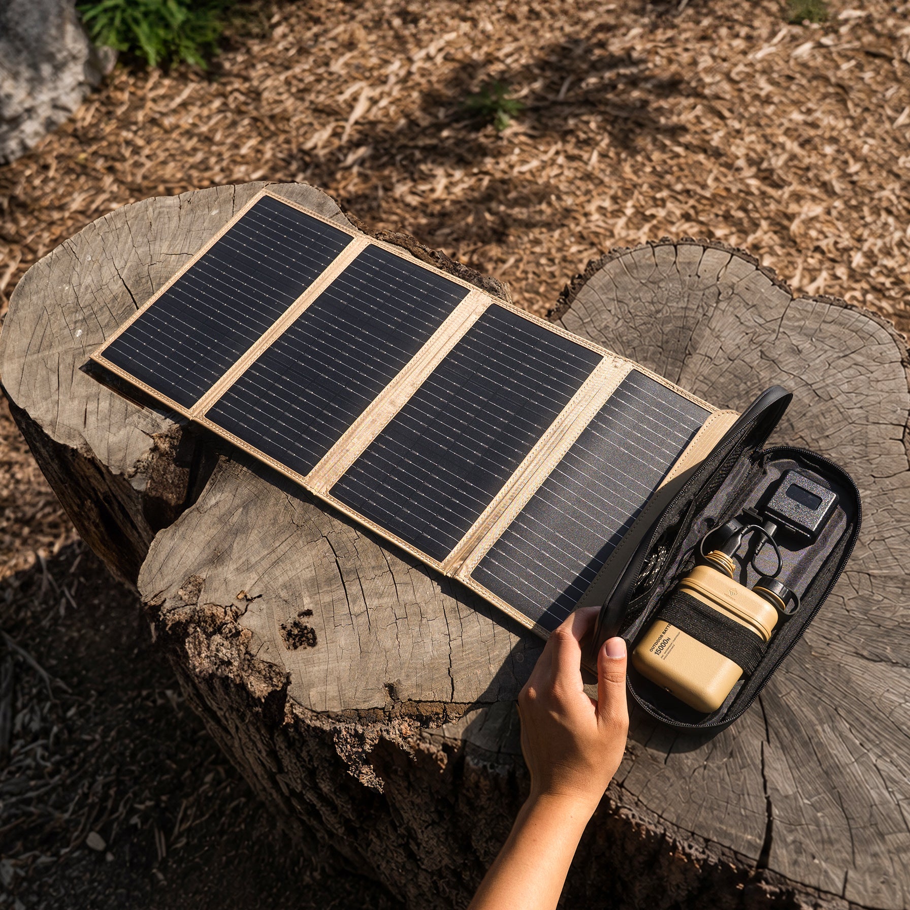 4 Panel Solar Charger