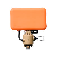 Flash-1 led light with orange filter attached