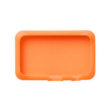 back shot of the orange flash filter on a white background