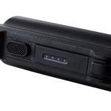 image of charge indicator of nestout 5000n black carabiner 