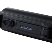 image of charge indicator of nestout 5000n black carabiner 