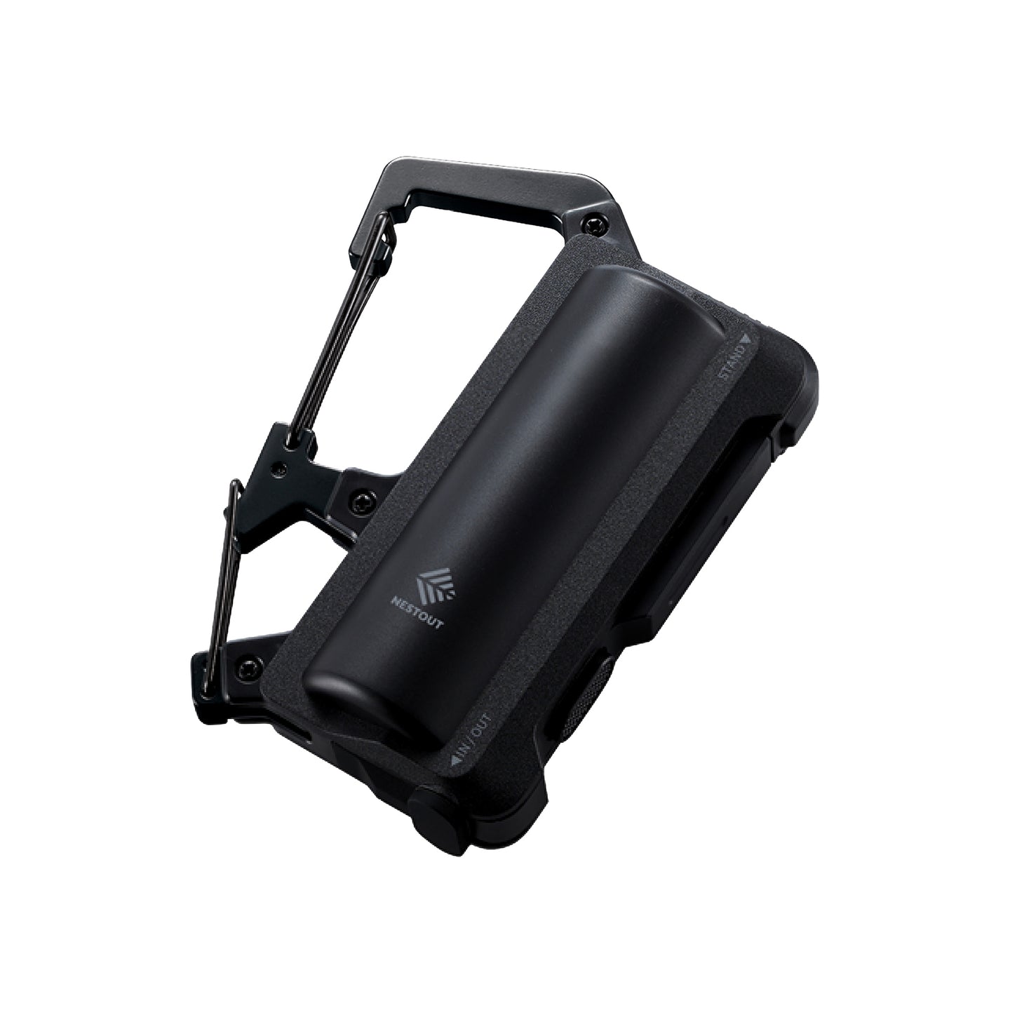 Hero image of nestout black 5000n carabiner