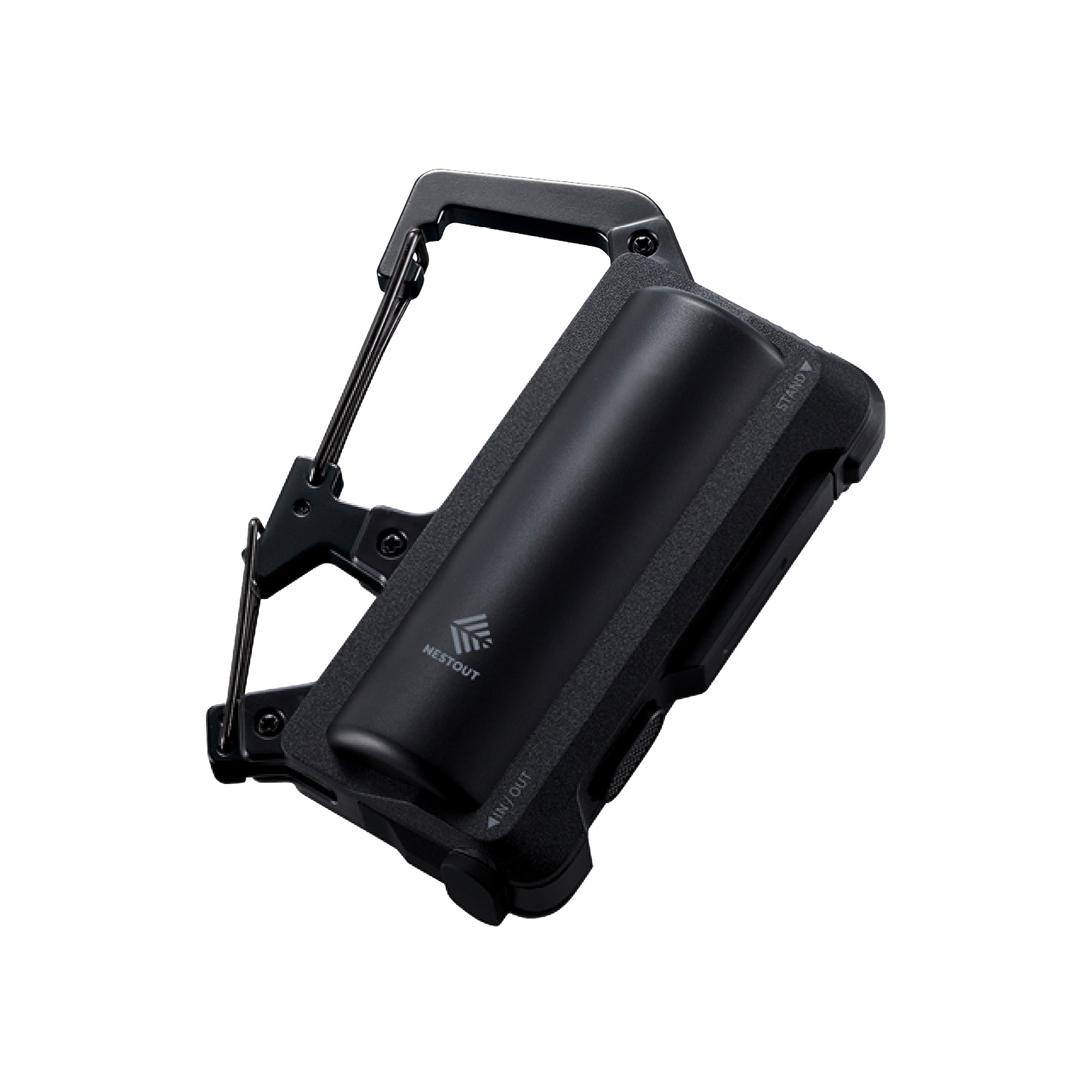 Hero image of nestout black 5000n carabiner