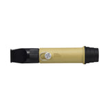 image of the backside of the nestout beige whistle light shows the where the lanyard attaches