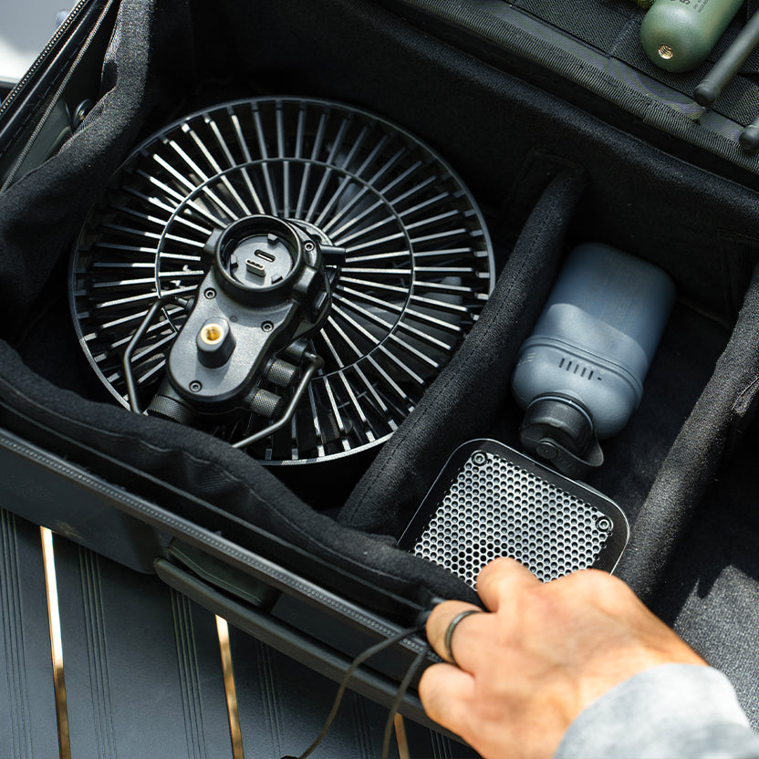 NESTOUT camping equipment in the outdoors