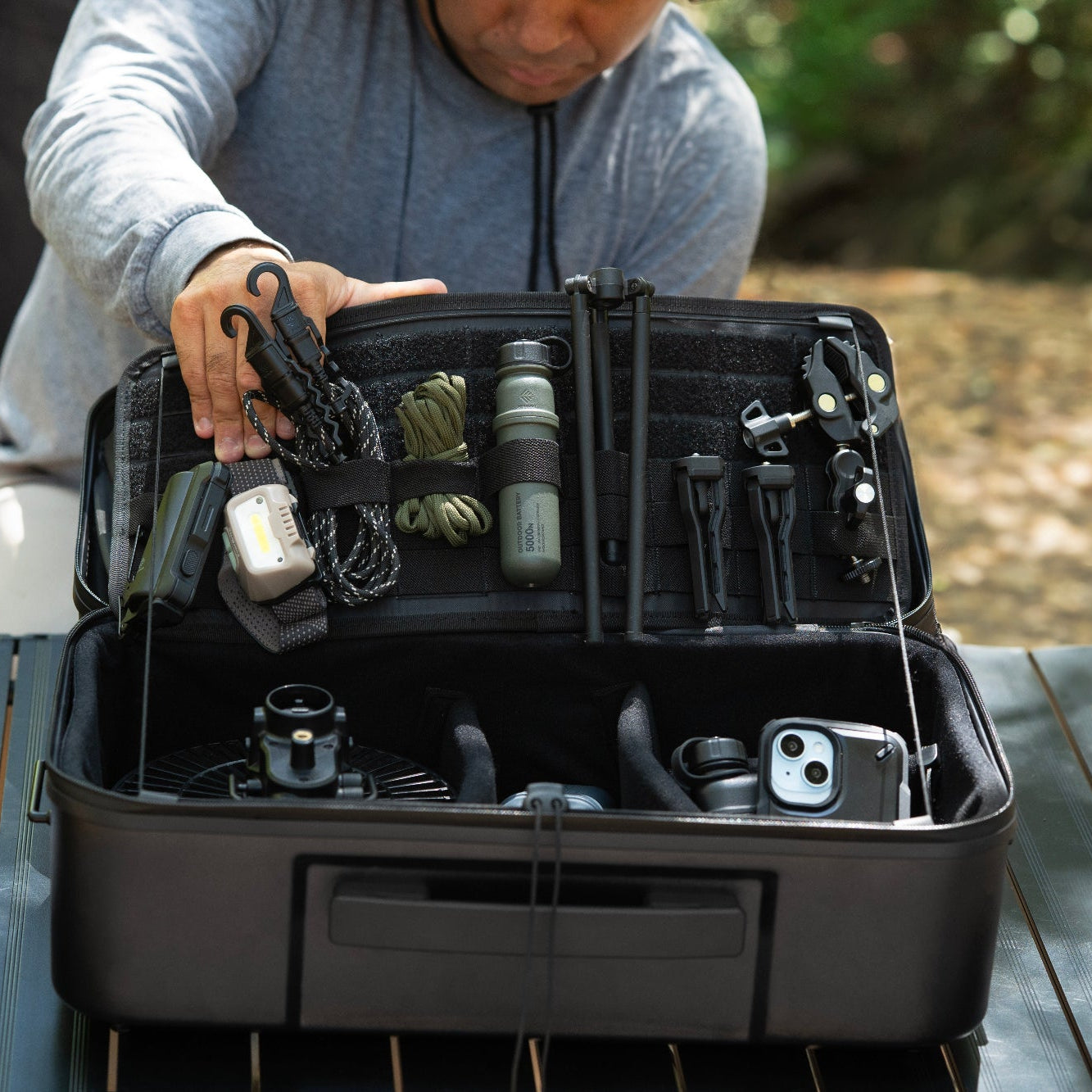 Inside of NESTOUT Gear Case