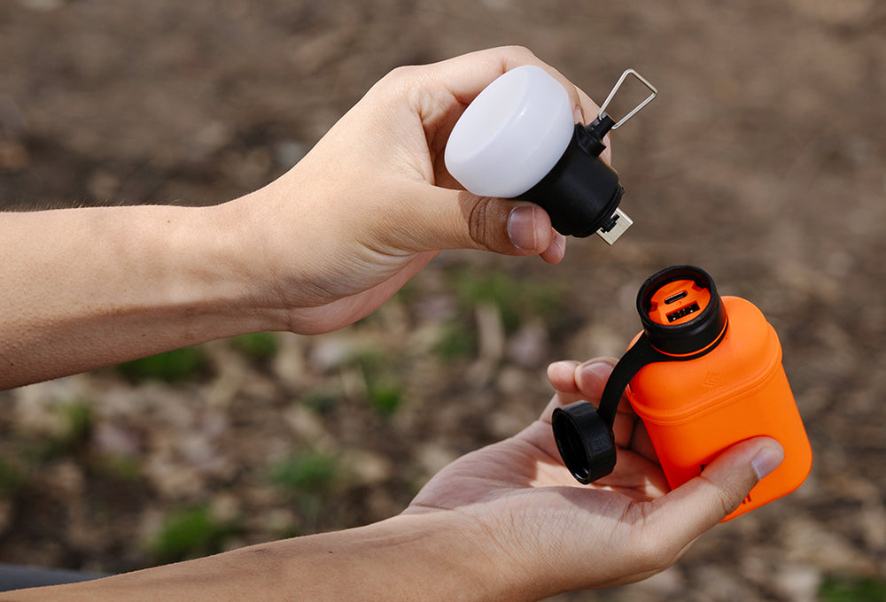 NESTOUT modular power bank lifestyle photography