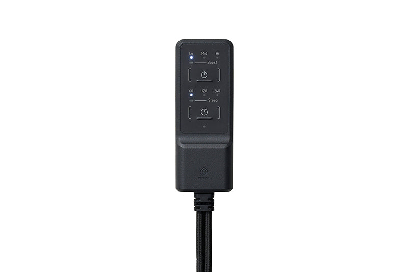Pad-1 controllers showcasing boost and sleep modes 