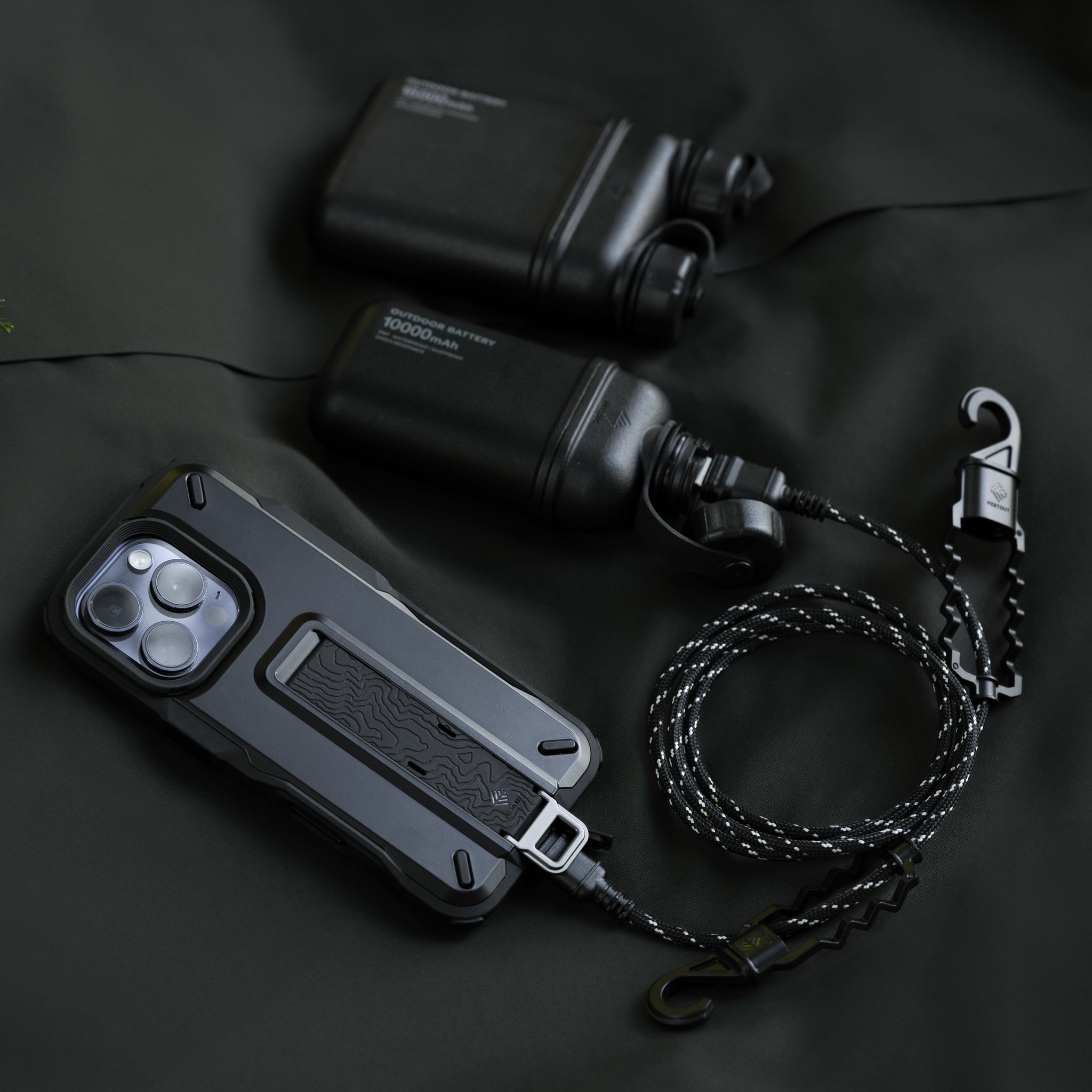 Outdoor Charging Cable, USB-A to USB-C