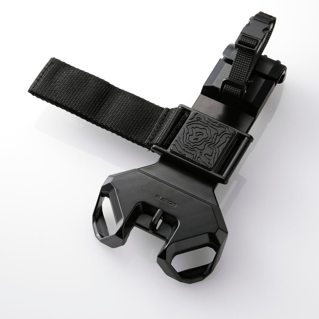 one snap mount for iphone pro case | velcro 360º rotating strap phone stand