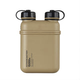 NESTOUT beige 15000mAh battery pack with three charging ports and IP67 waterproof and dustproof rating