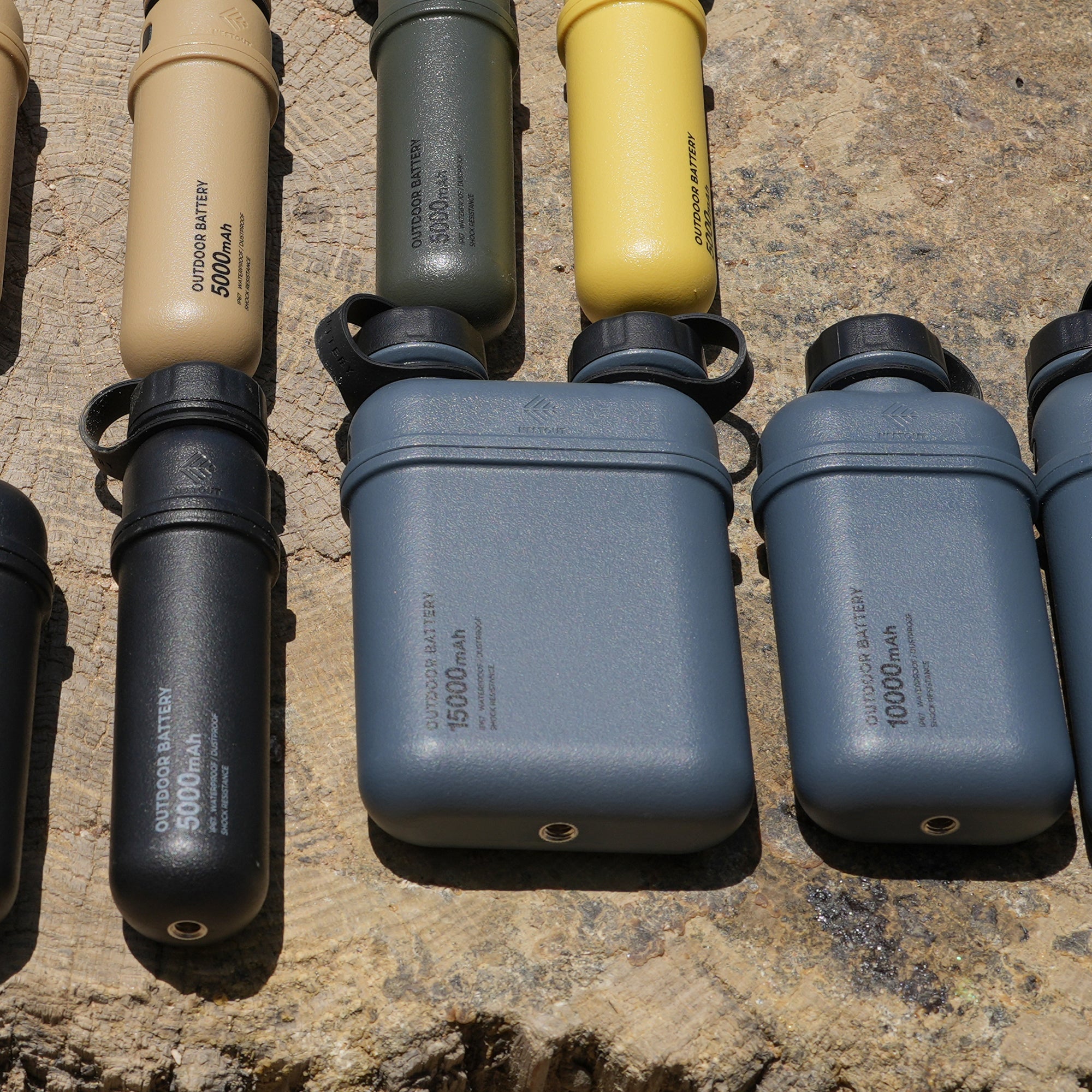 発電機・ポータブル電源 NESTOUT OUTDOOR BATTERY 15000mah Up to 20% OFF 15000mAh Rugged Power Bank - NESTOUT