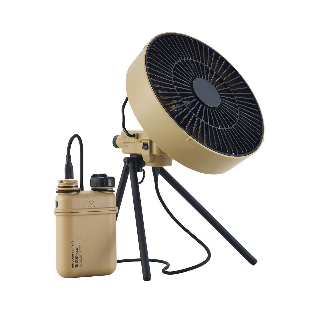 新品未使用　nestout FAN-1 モバイルバッテリーセット NESTOUT サーキュレーター FAN-1 | エレコムダイレクトショップ